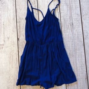 Blue romper